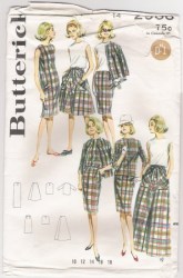 2983 60S SHIFT DRESS,BOXY JACKET,SLIM-WRAP SKIRT PATTERN 16